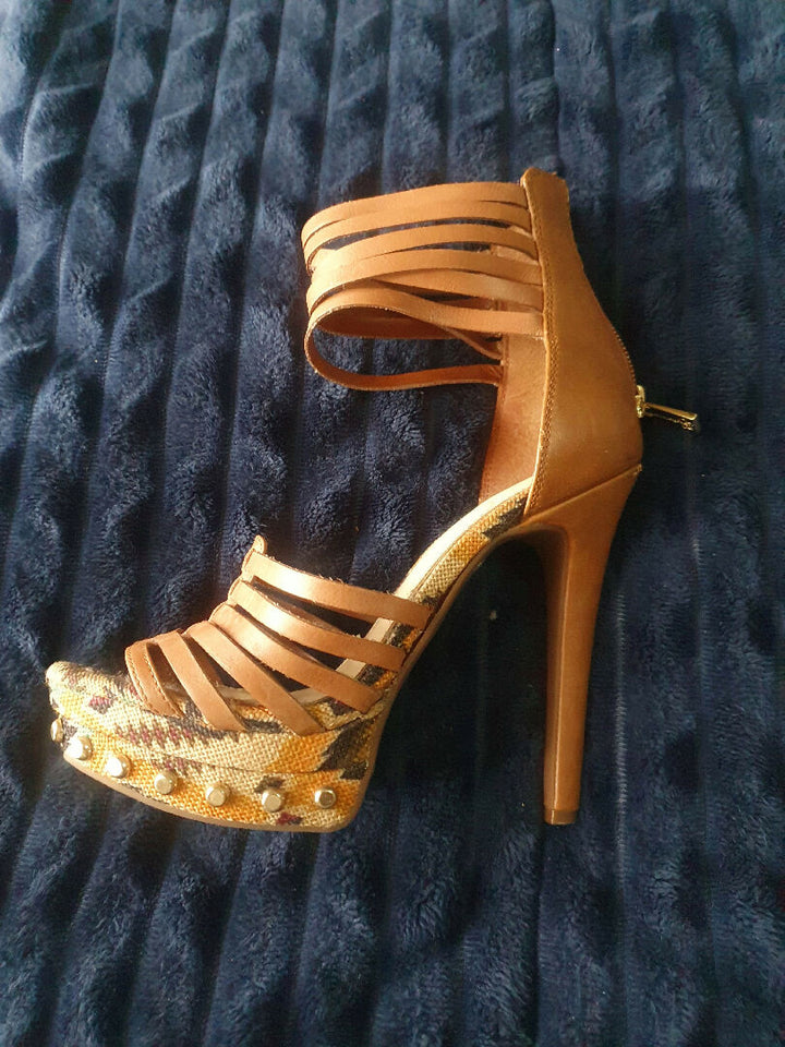 Tan High Heels