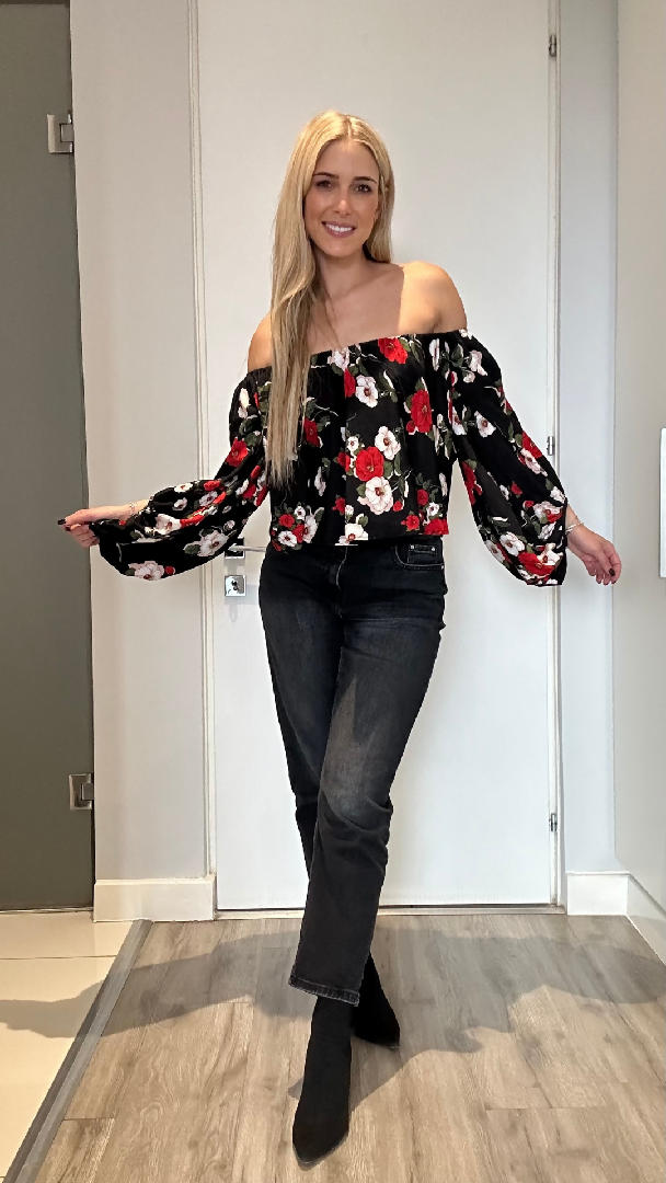 Floral Off Shoulder Top