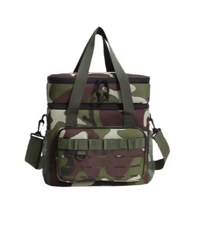 Insulated Picnic Lunch Bag Waterproof Lunch Bag Green, 15 L)