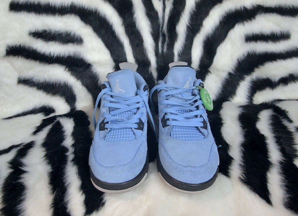 Jordan 4 Blue Front View