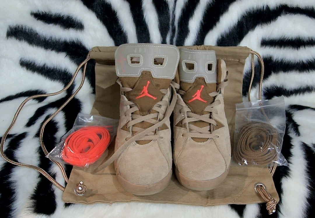 Travis Scoot/ Cactus Jack Nike Air Jordan British Khaki – WISI-Oi