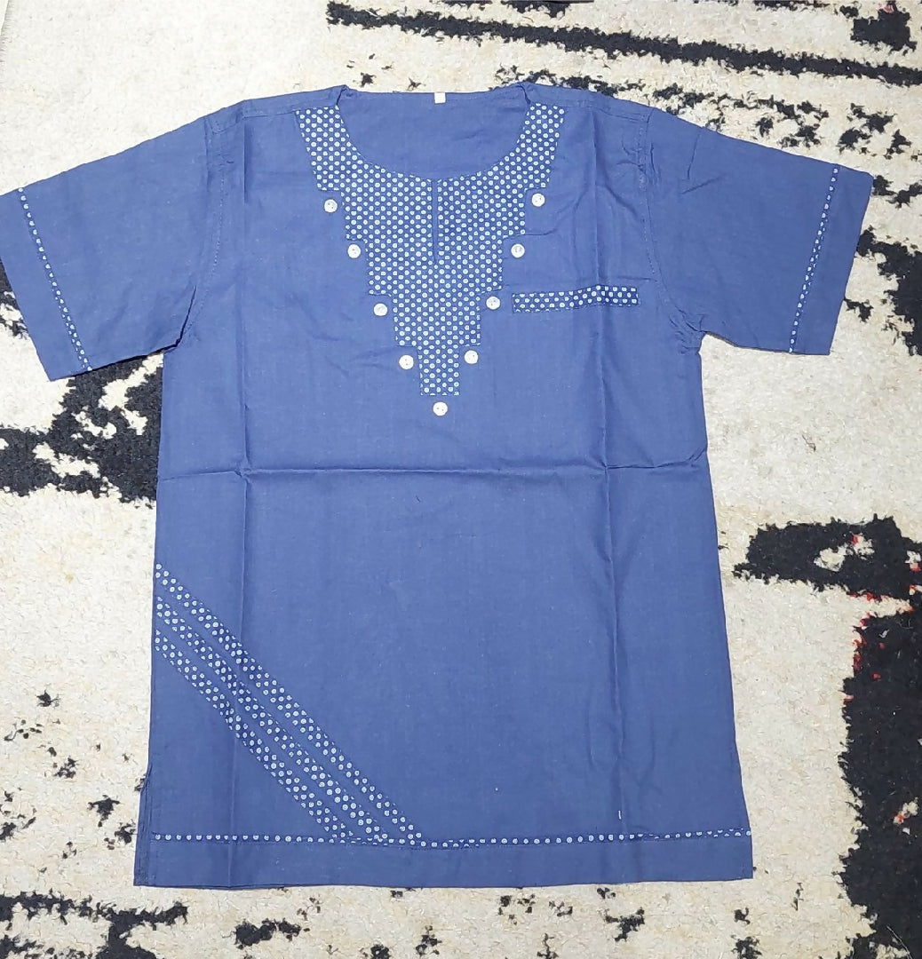 African Traditional T-shirt short sleeve