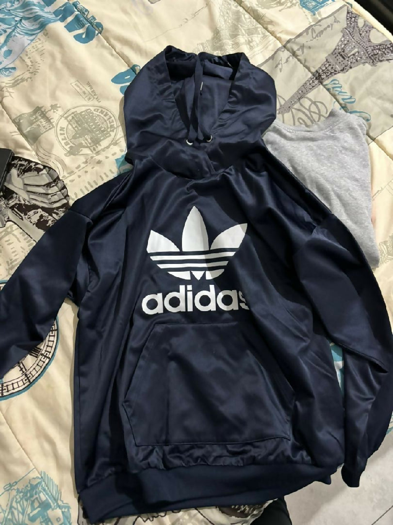 Adidas original satin hoodie