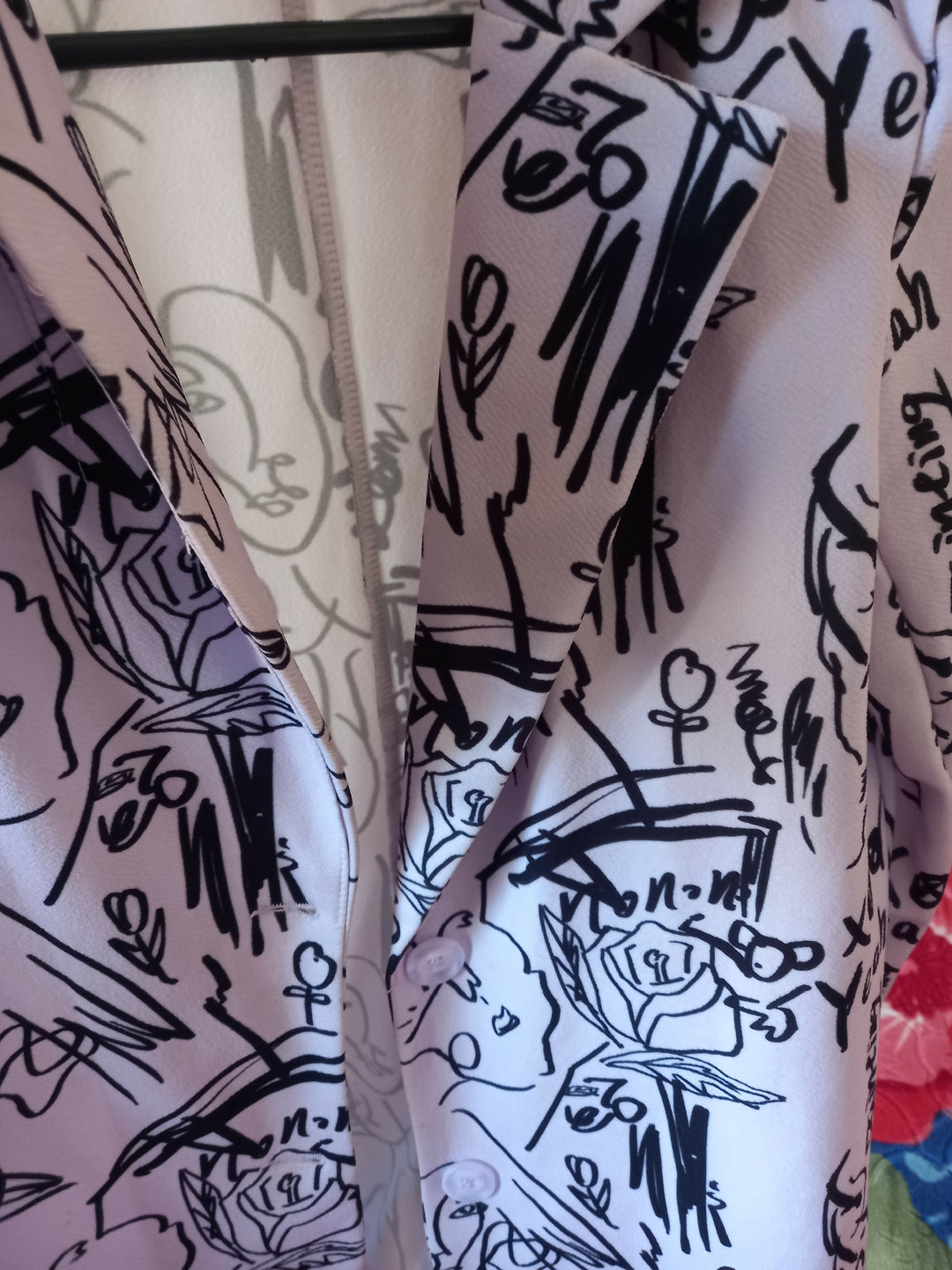 Print Fashion Blazer