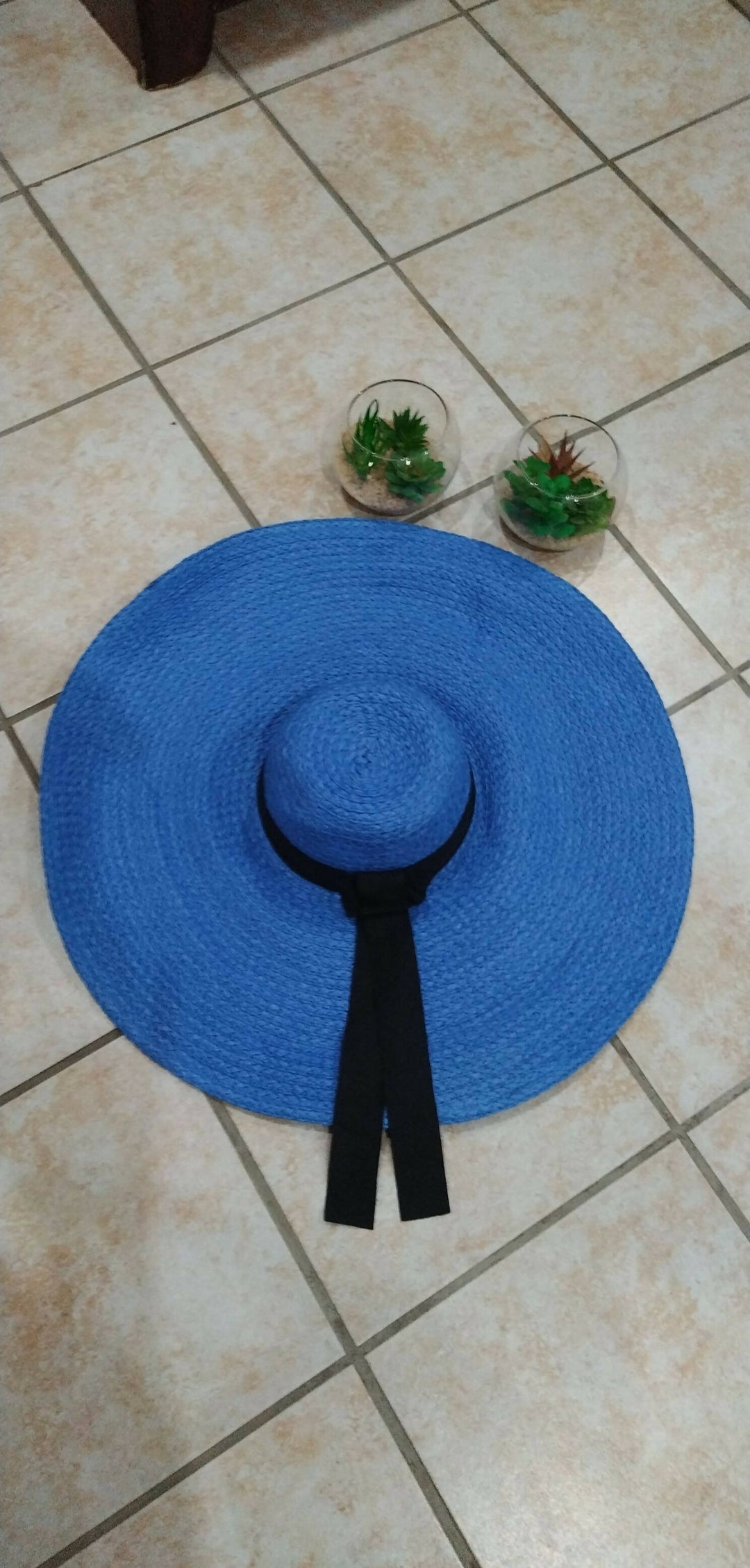 Straw summer hat