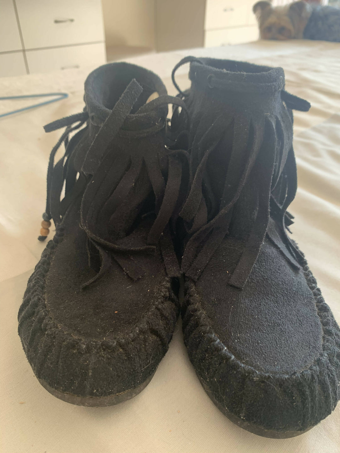 Image of River Island Sued Boots