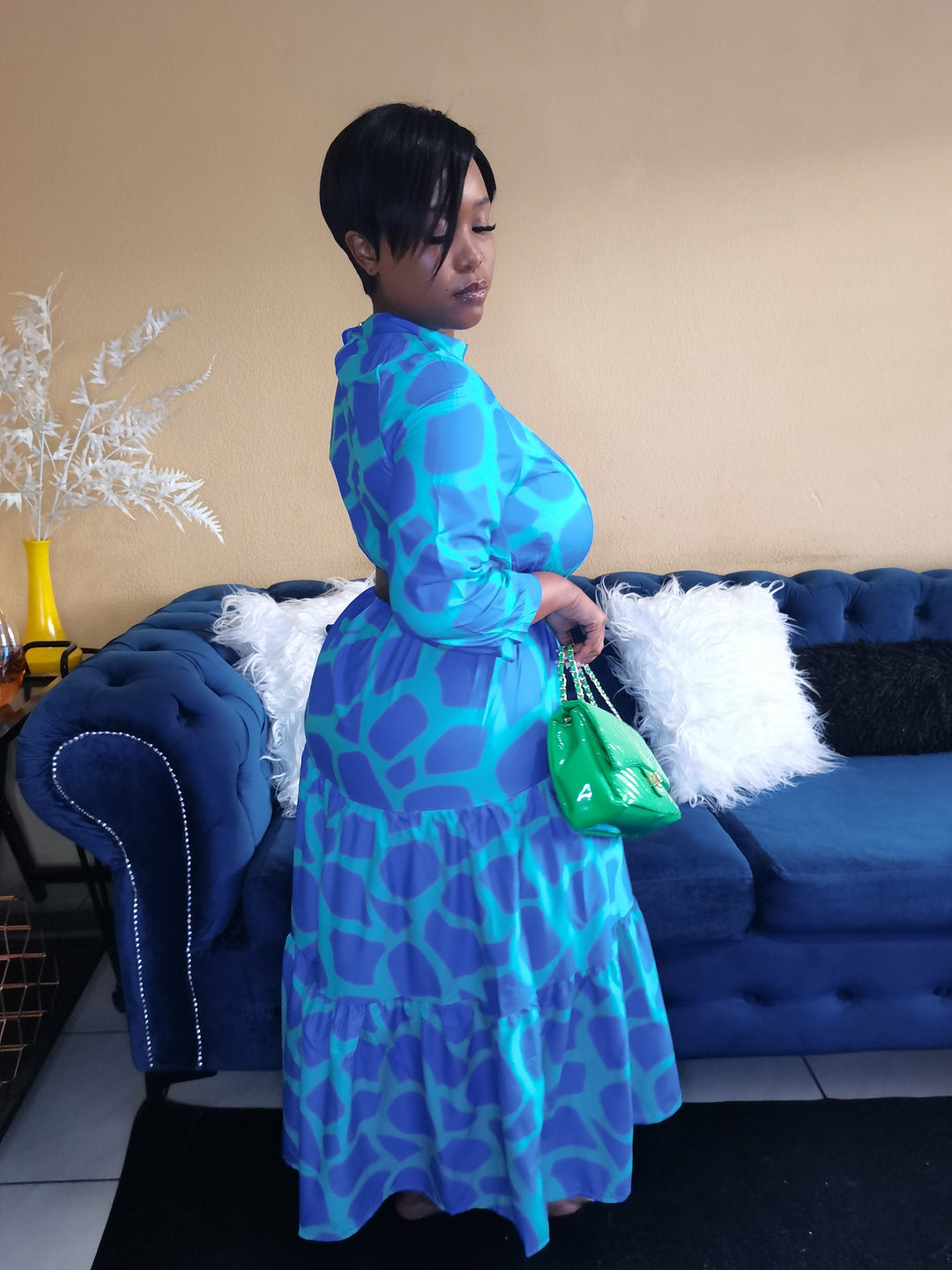 Image of Blue Maxi Dress 