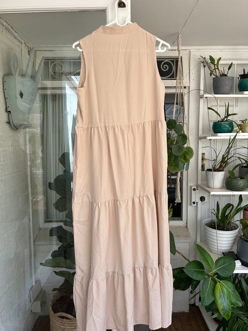 Image of Sleevless Summer Maxi Dress
