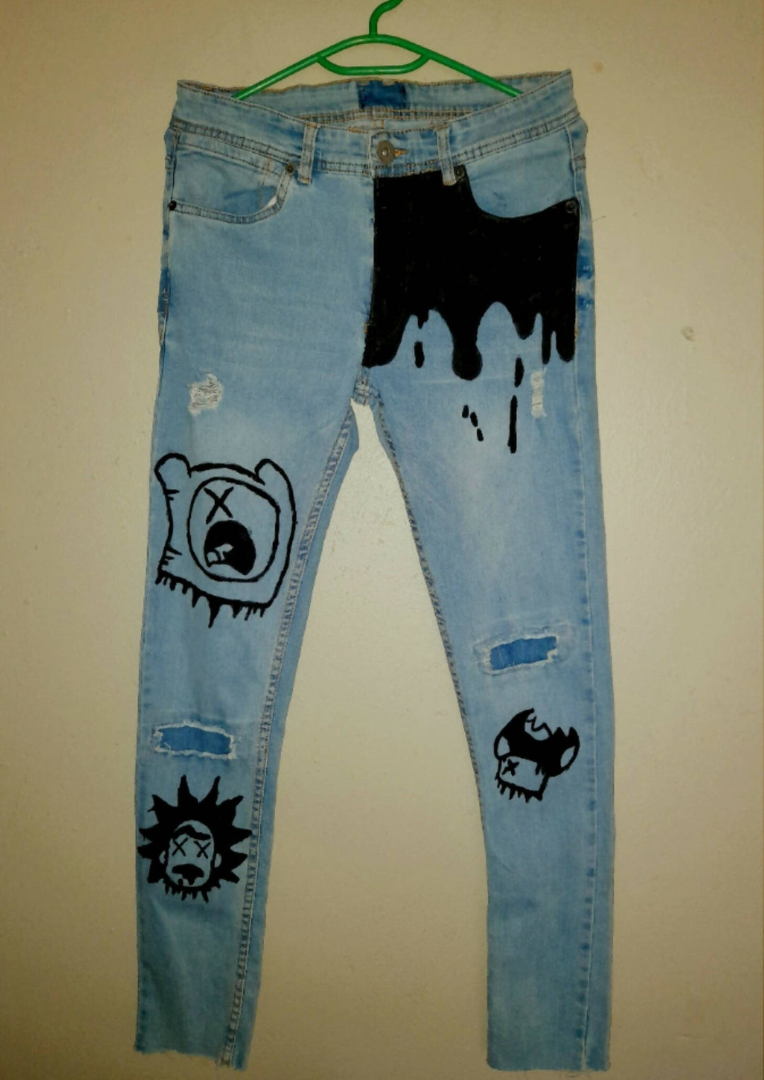 Image of Hand Painted Jean