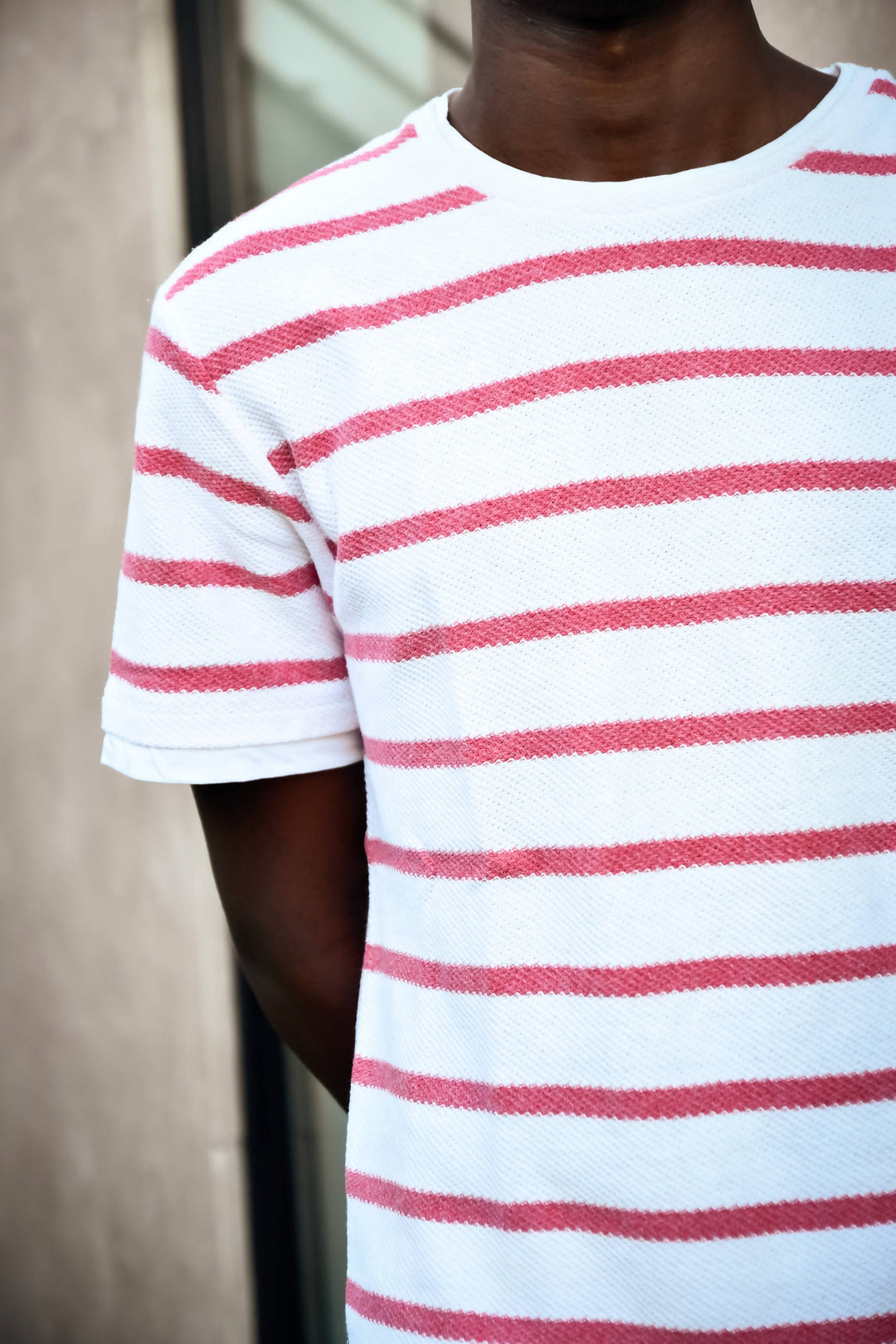 Image of Zara Striped T-Shirt