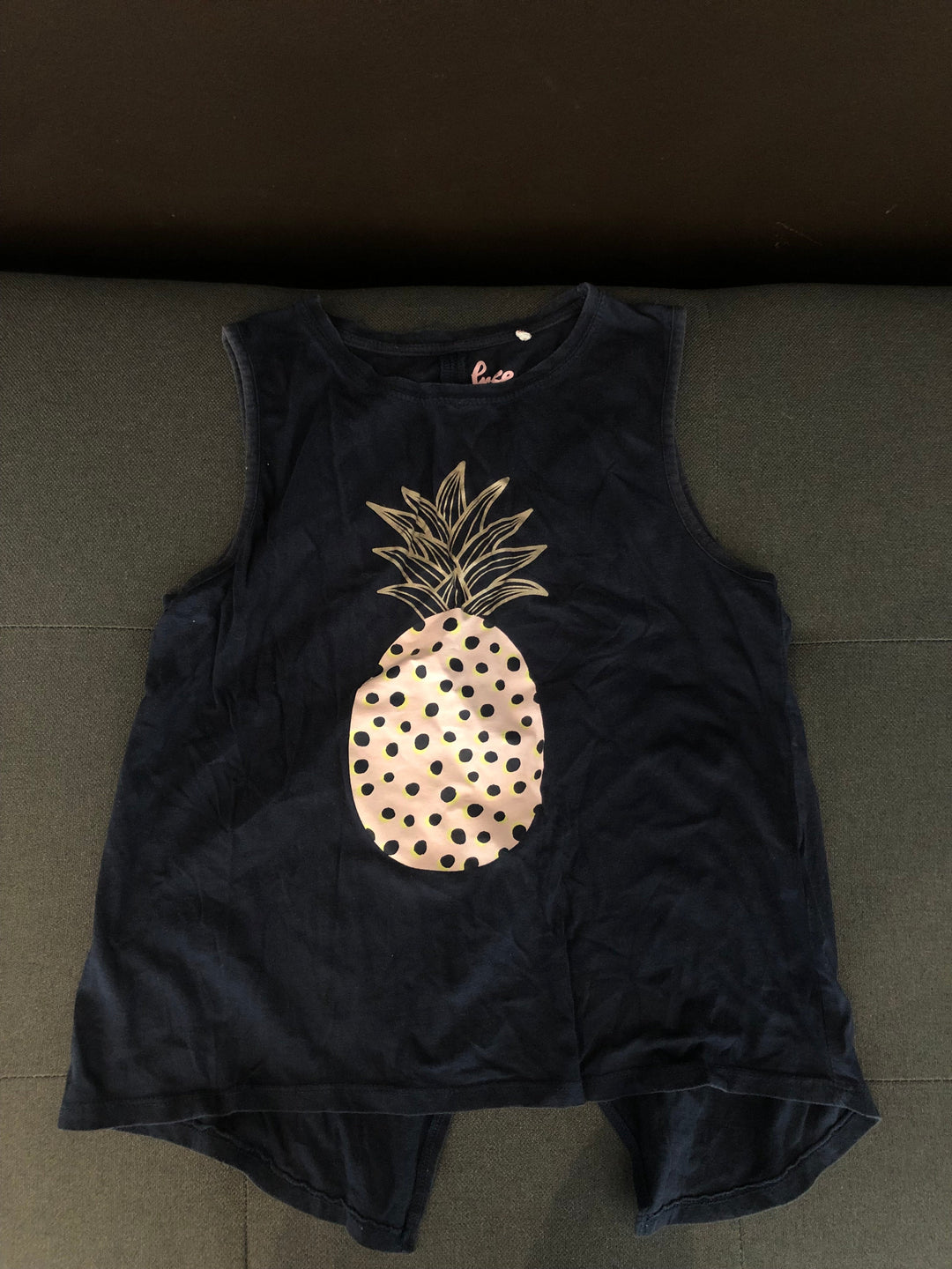 Image of Navy Pineapple Vest