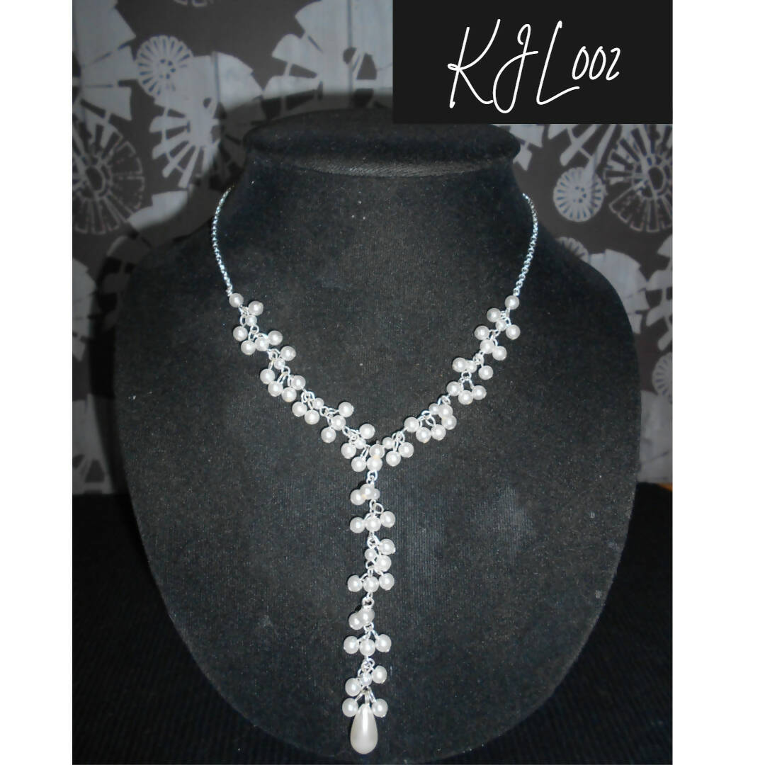 Image of Faux Pearl Princess Necklace