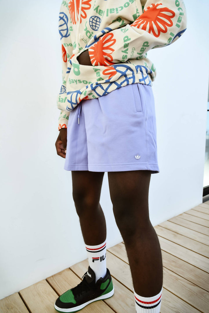 Image of Adidas Pastel Purple Shorts