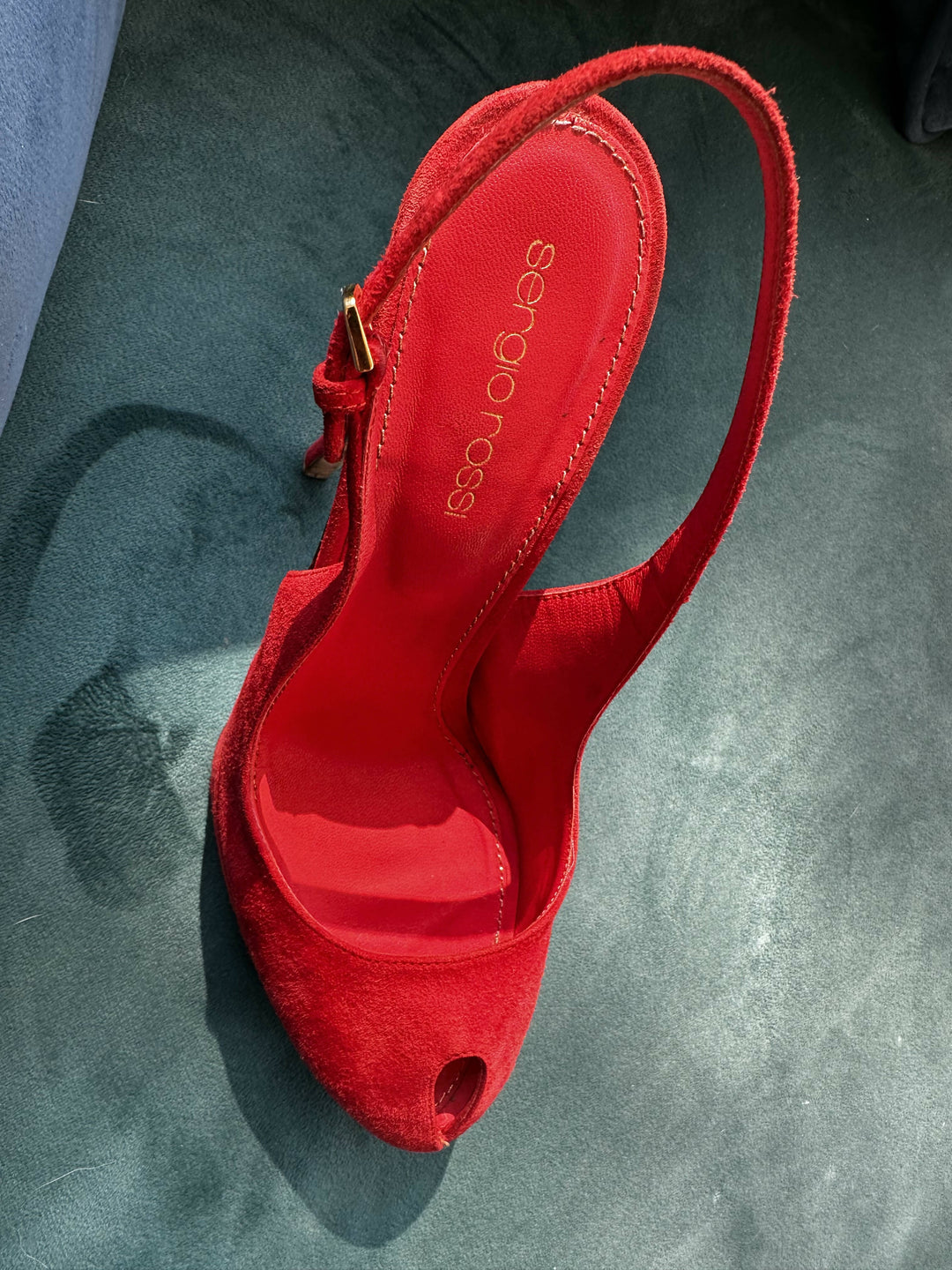 Image of Authentic Sergio Rossi Platform Heels