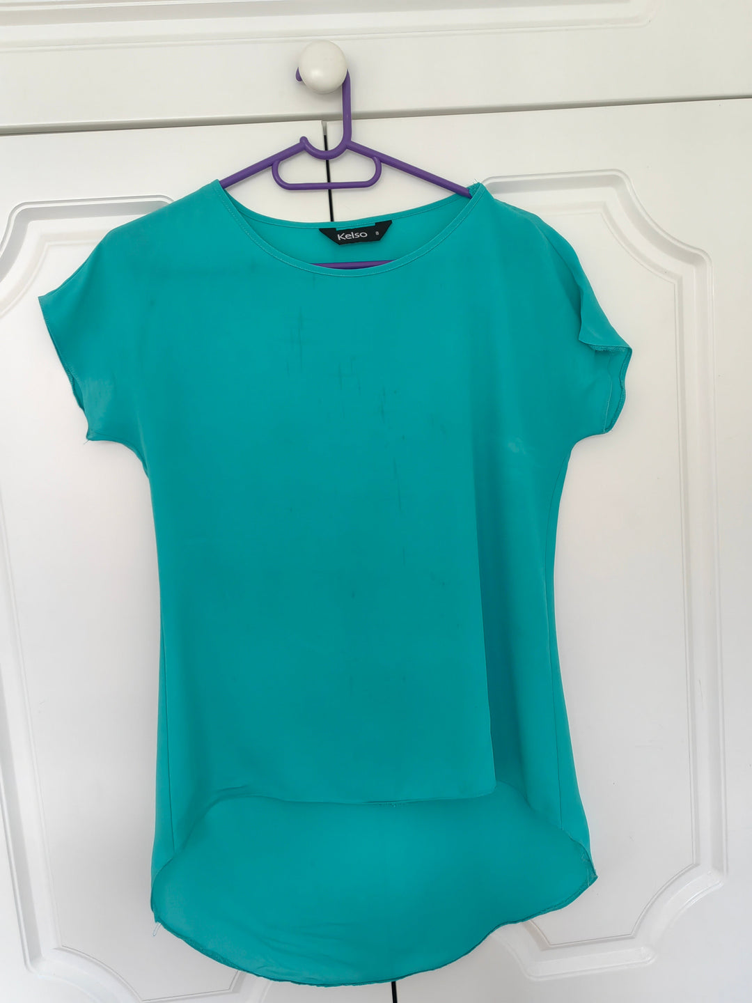 Image of Turquoise High Low Top