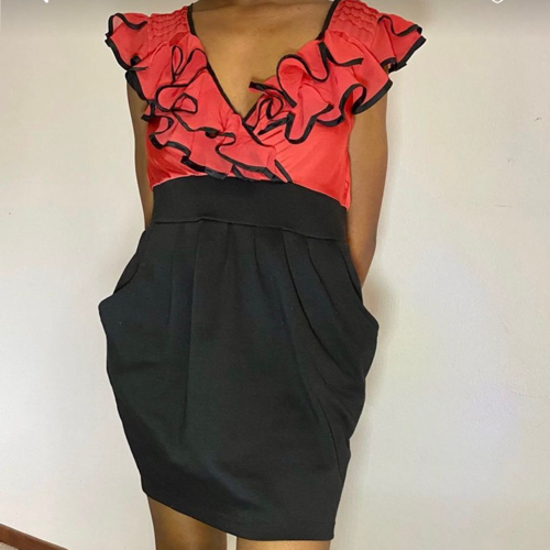 Image of Yde Mini Dress With Pockets