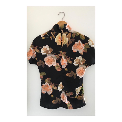 Image of Silk Floral Blouse