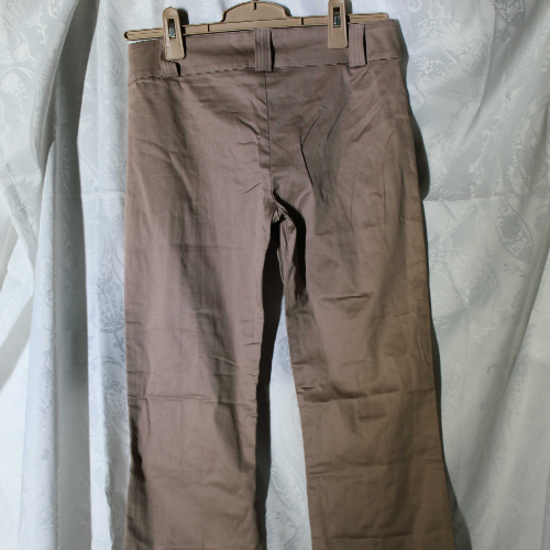 Image of Beige Low Cut Trousers