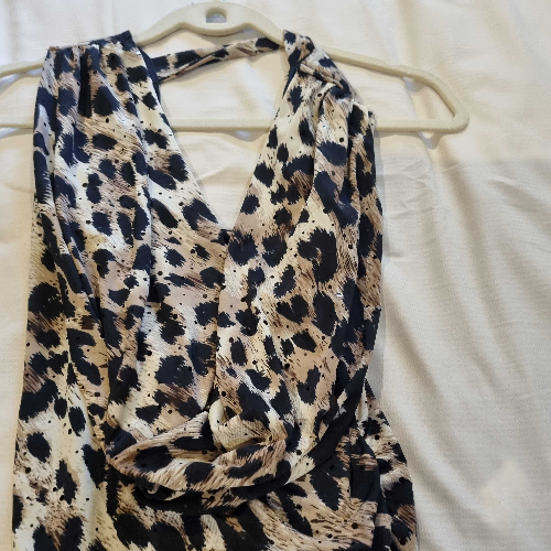 Image of Leopard Print Mini Dress