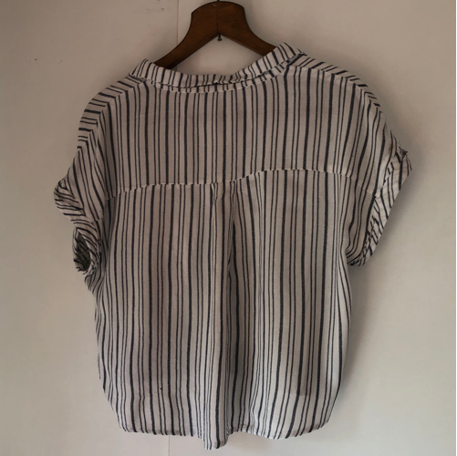 Image of Cotton On Cropped Button Down Shirt