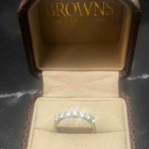 Image of Browns Diamond Eternity Ring
