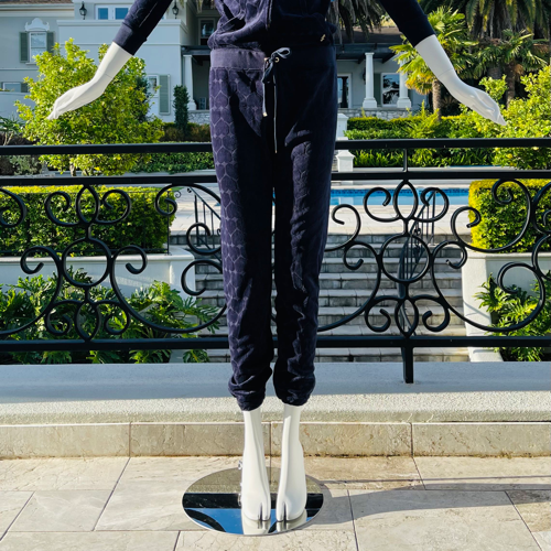 Image of Juicy Couture Hooded Velour Jumpsuit