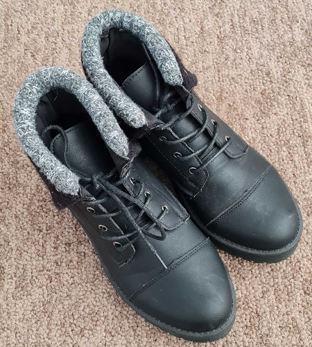 Image of Black Hiking Style Boots