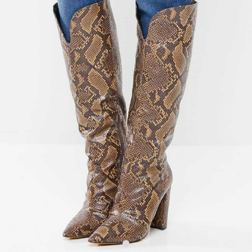 Image of Snakeskin Boots