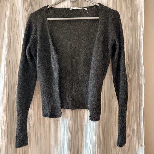 Image of Country Road Charcoal Cardigan