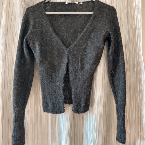 Image of Country Road Charcoal Cardigan