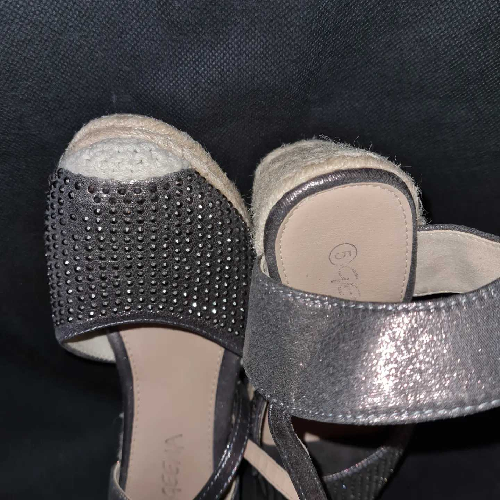 Image of Wedge Shoe With Sparkles
