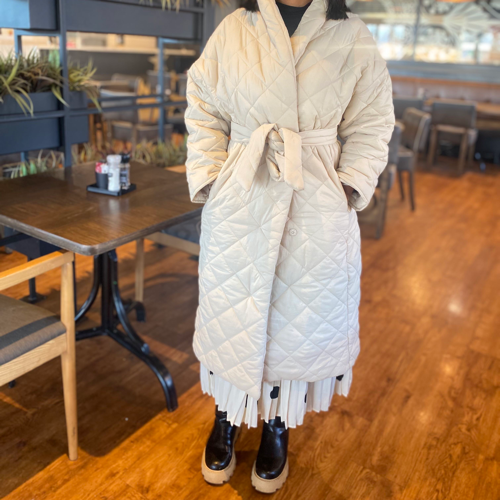 Image of Long Quilt Jacket