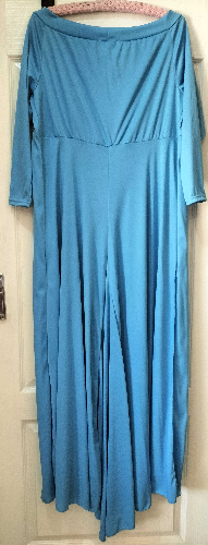 Image of Blue Maternity Dress