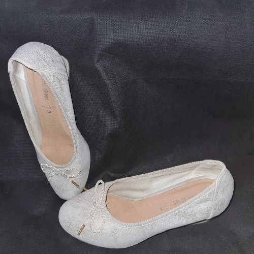 Image of Grey Wedge Shoe
