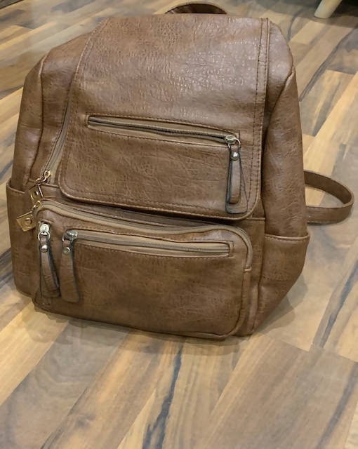 Image of Dark Brown Backpack