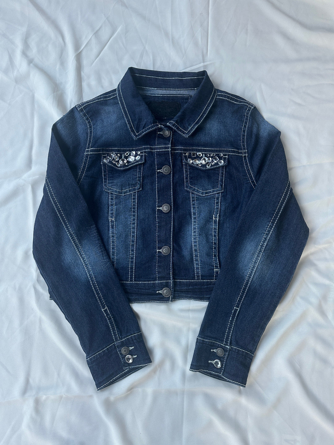 Image of Wallflower cropped jean jacket