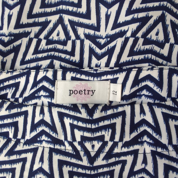 Image of Poetry Blue stripe camisole