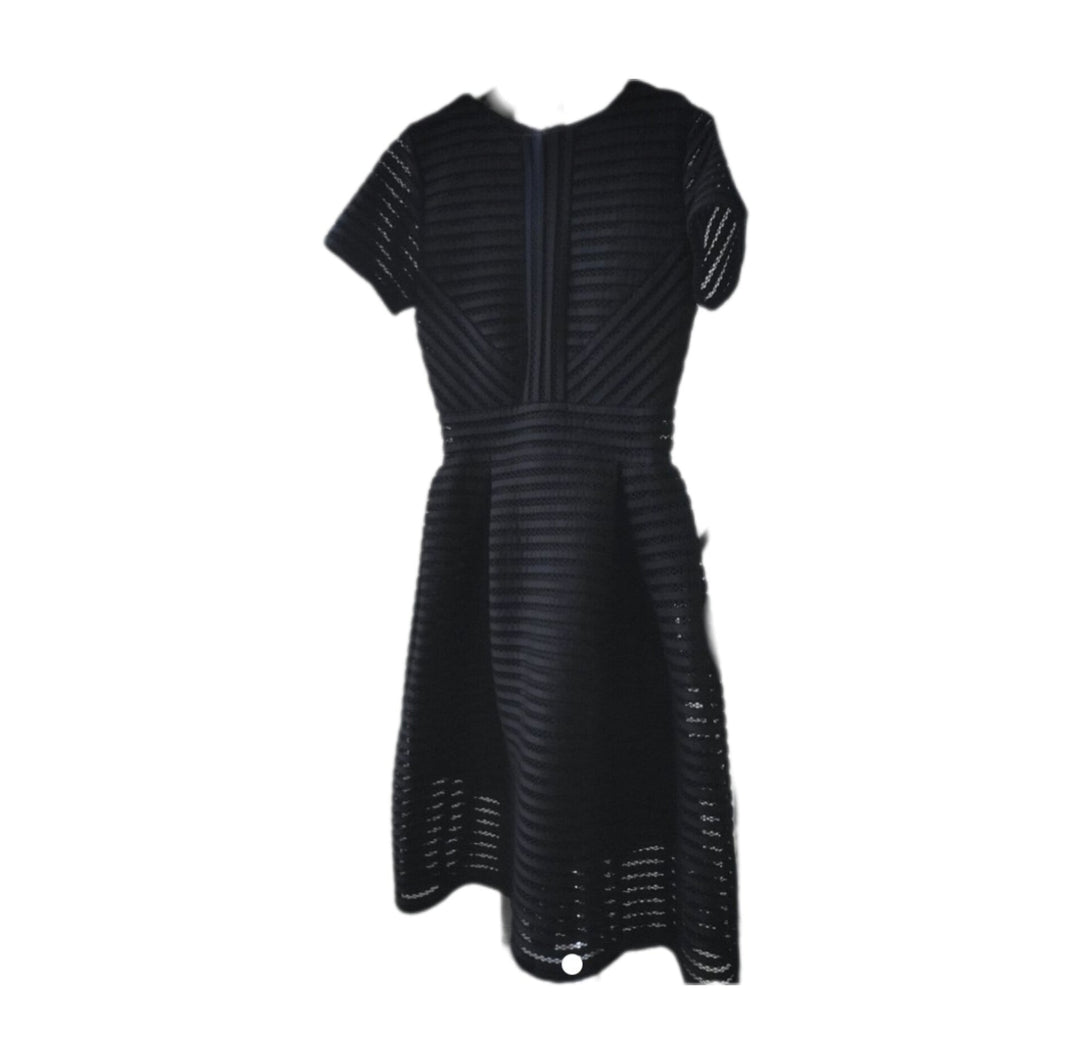 Image of Black mesh dress