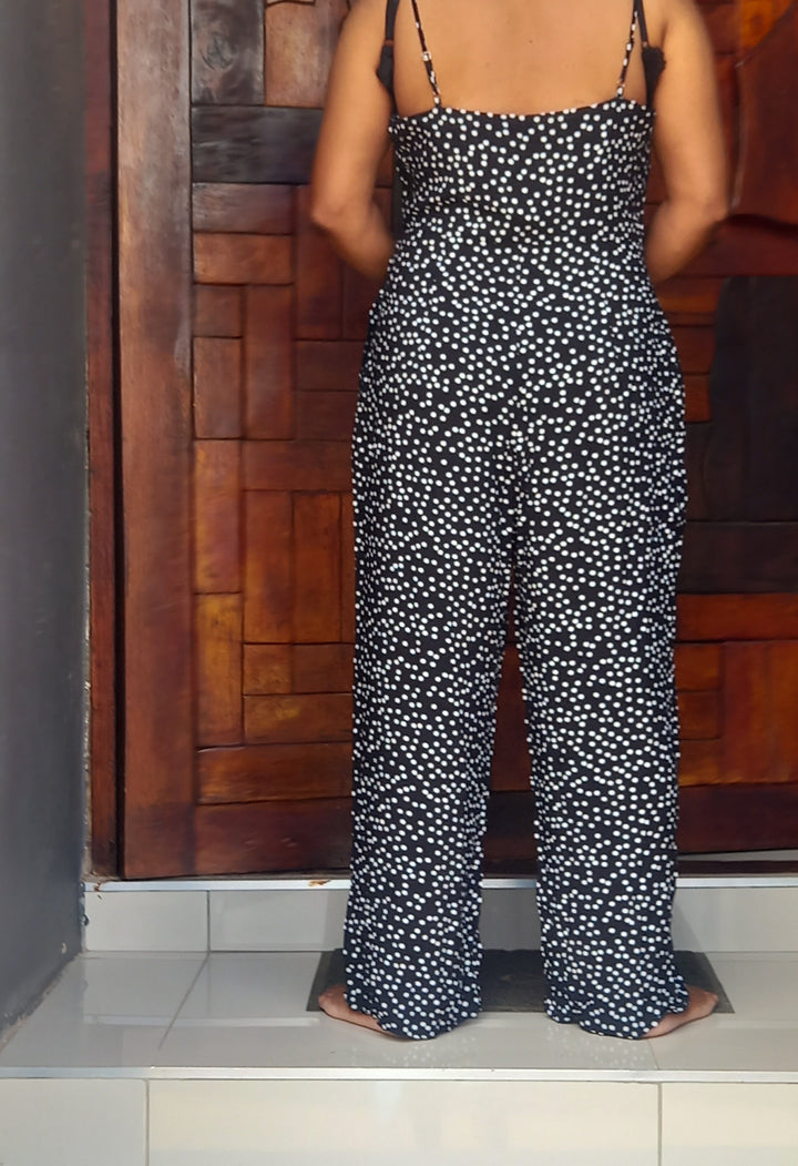 Image of Y&G black and white jumpsuit
