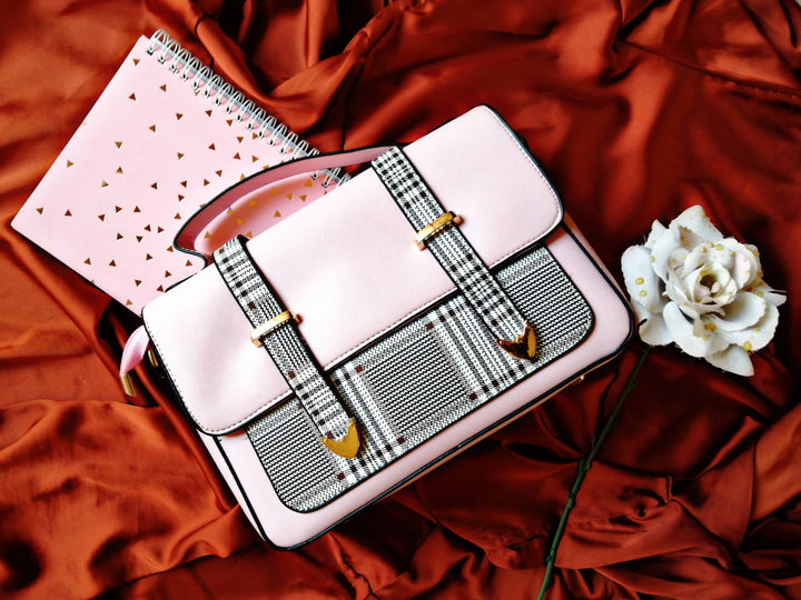 Image of Pink & Monochrome Bag