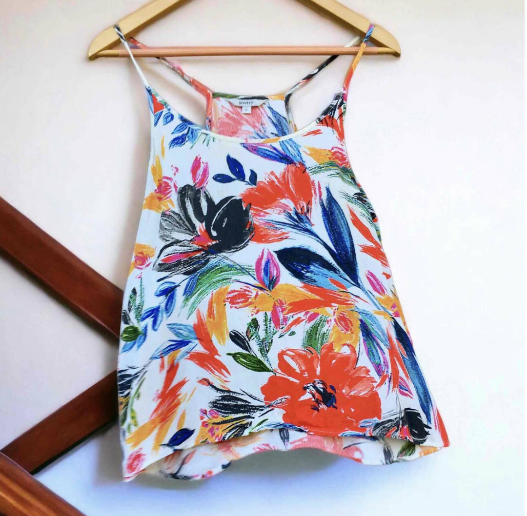 Image of Poetry Floral Print Cami Top
