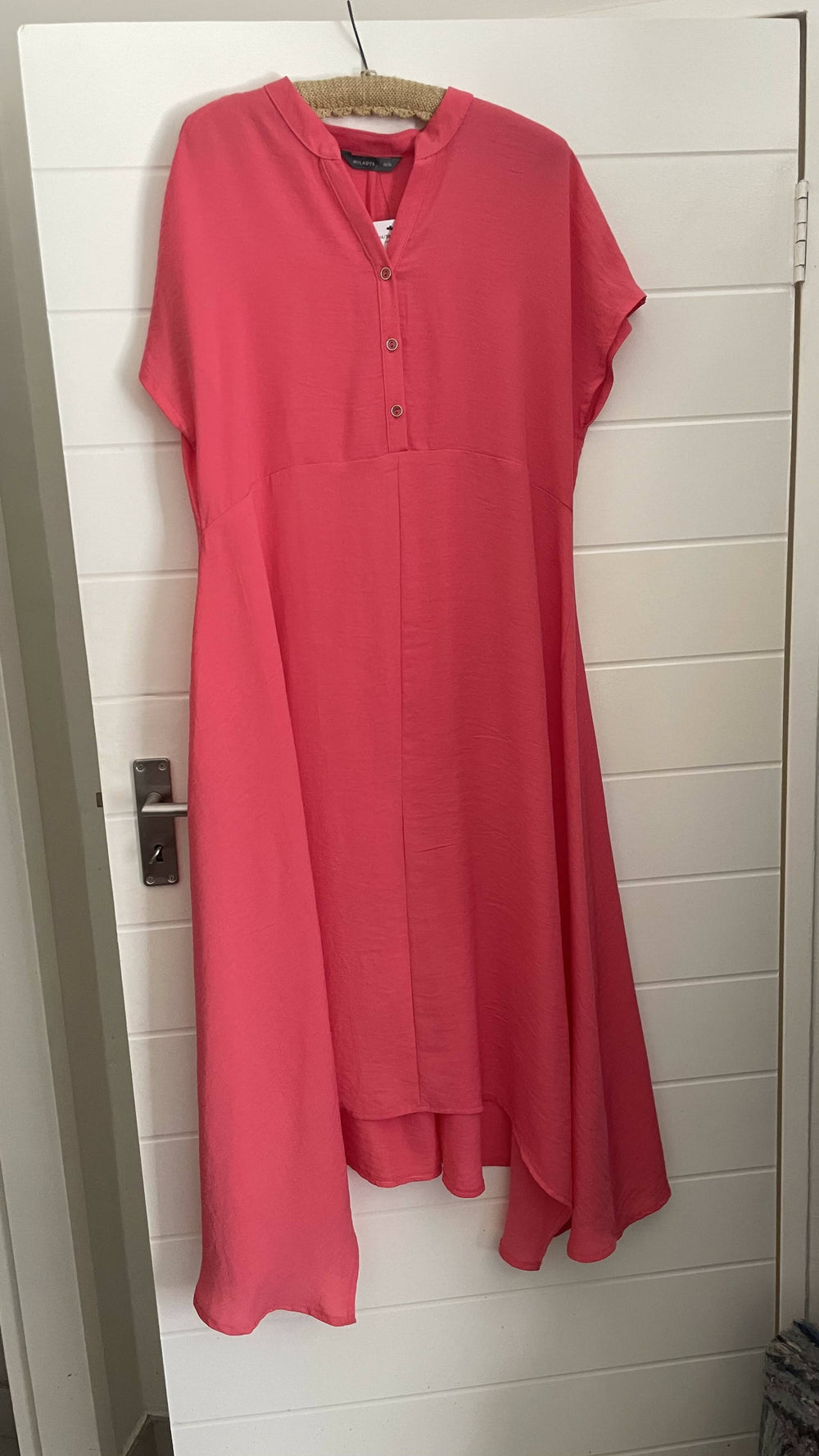Image of Coral 3/4 Length Dress