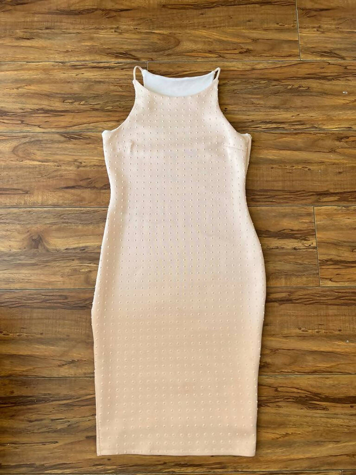 Image of Custom Made Nude Dress