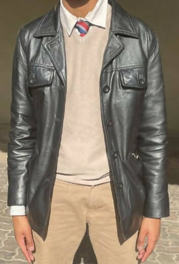 Image of Genuine Leather Jacket