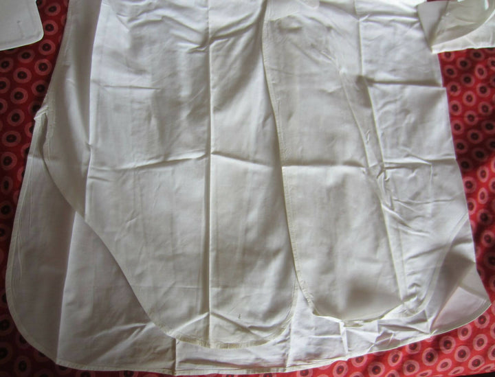Image of Antique White Starched Shirt