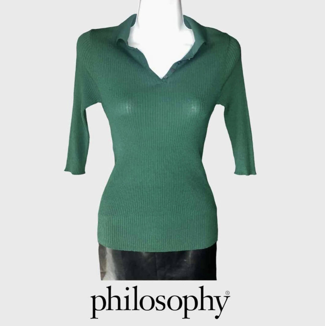 Image of Philosophy Knitted Top Never Worn