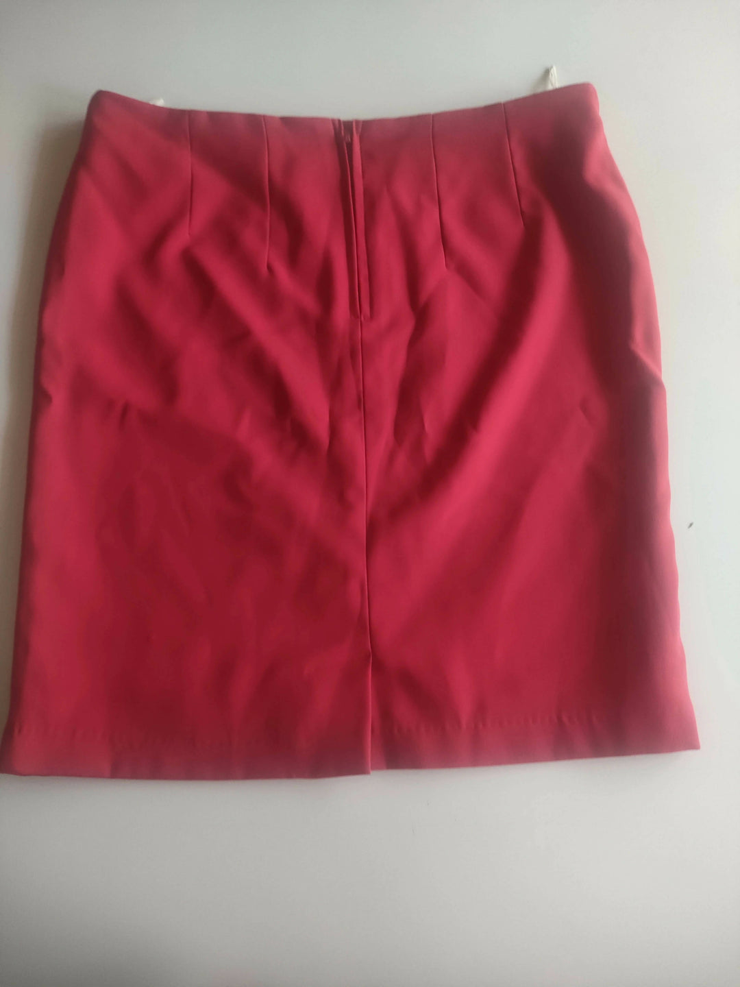 Image of Ladies Red Pencil Skirt