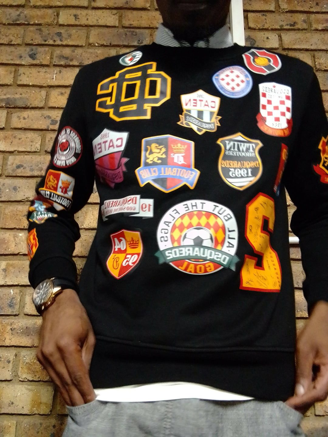 Image of Dsquared2 Stamp Sweater