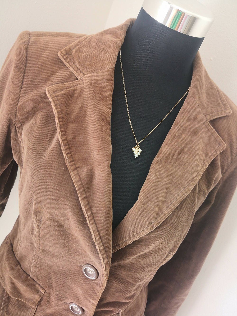 Image of Females Corduroy Brown Jacket
