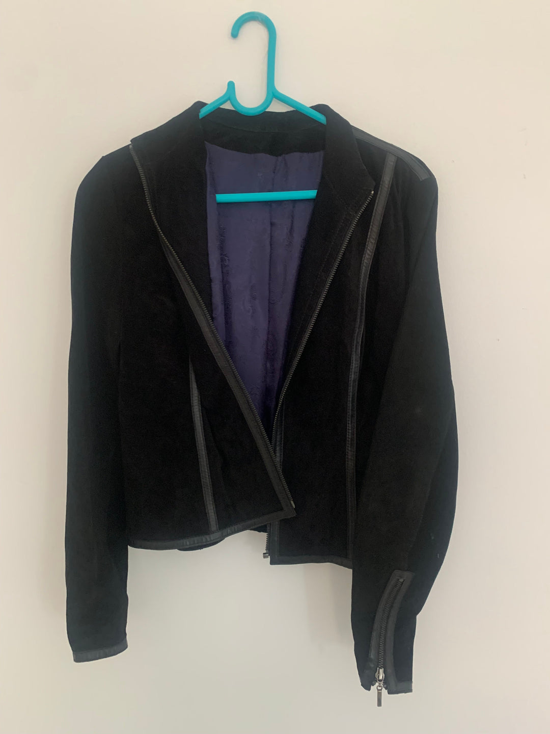 Image of Suede Leather Jacket